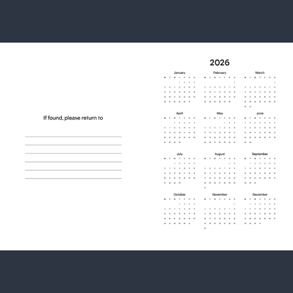 Work / Life Planner 2026 – สมุดจดเพื่อเป้าหมายทั้งงานและชีวิต