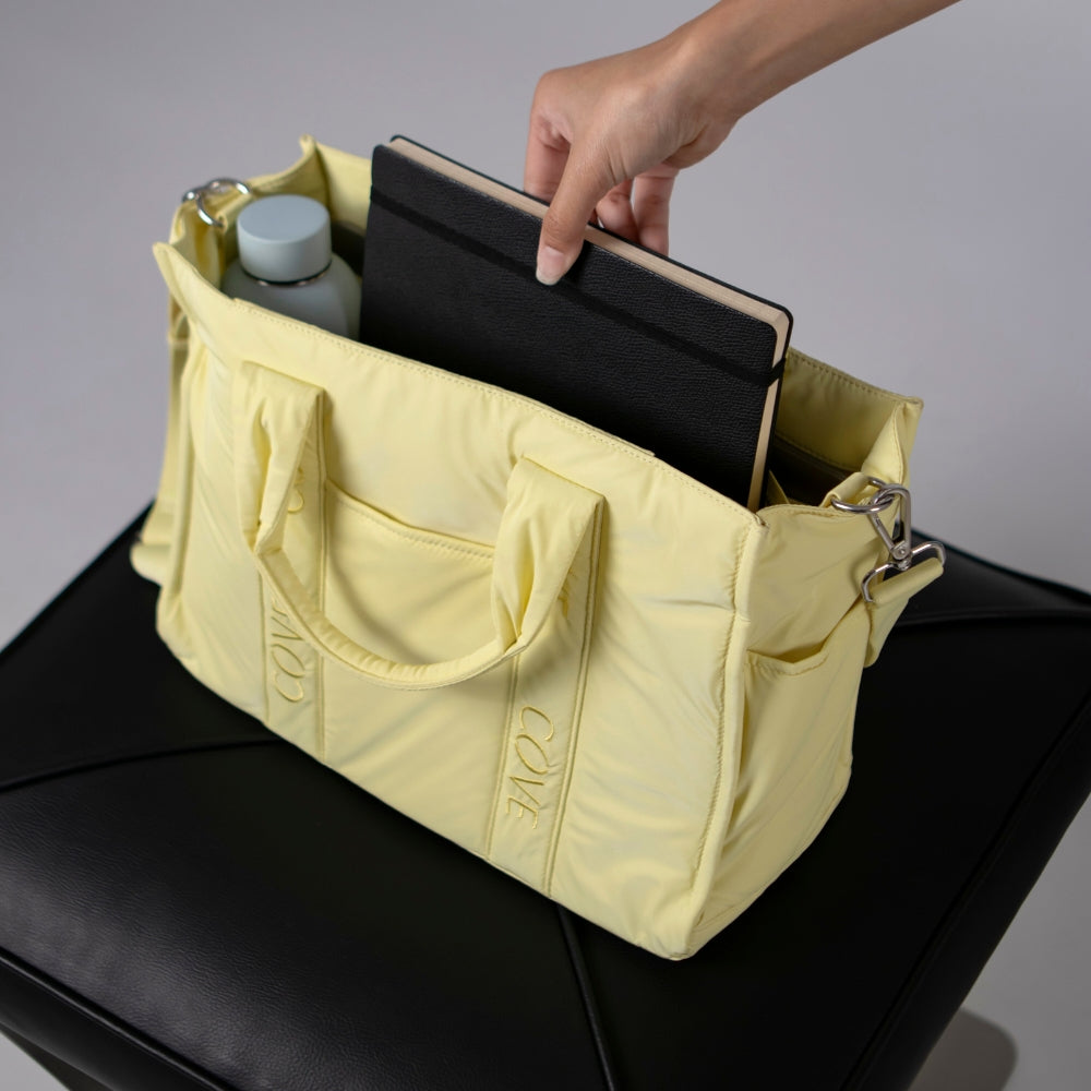 Puffer Laptop Tote