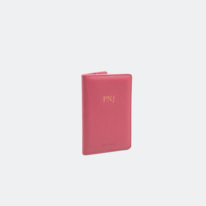 Passport Holder สี Coral Pink
