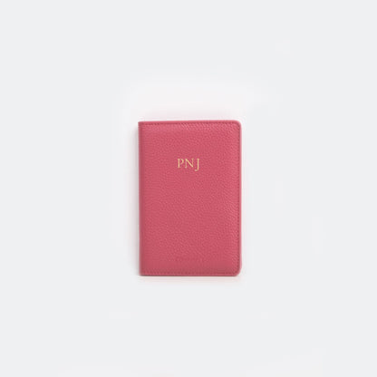 Passport Holder สี Coral Pink