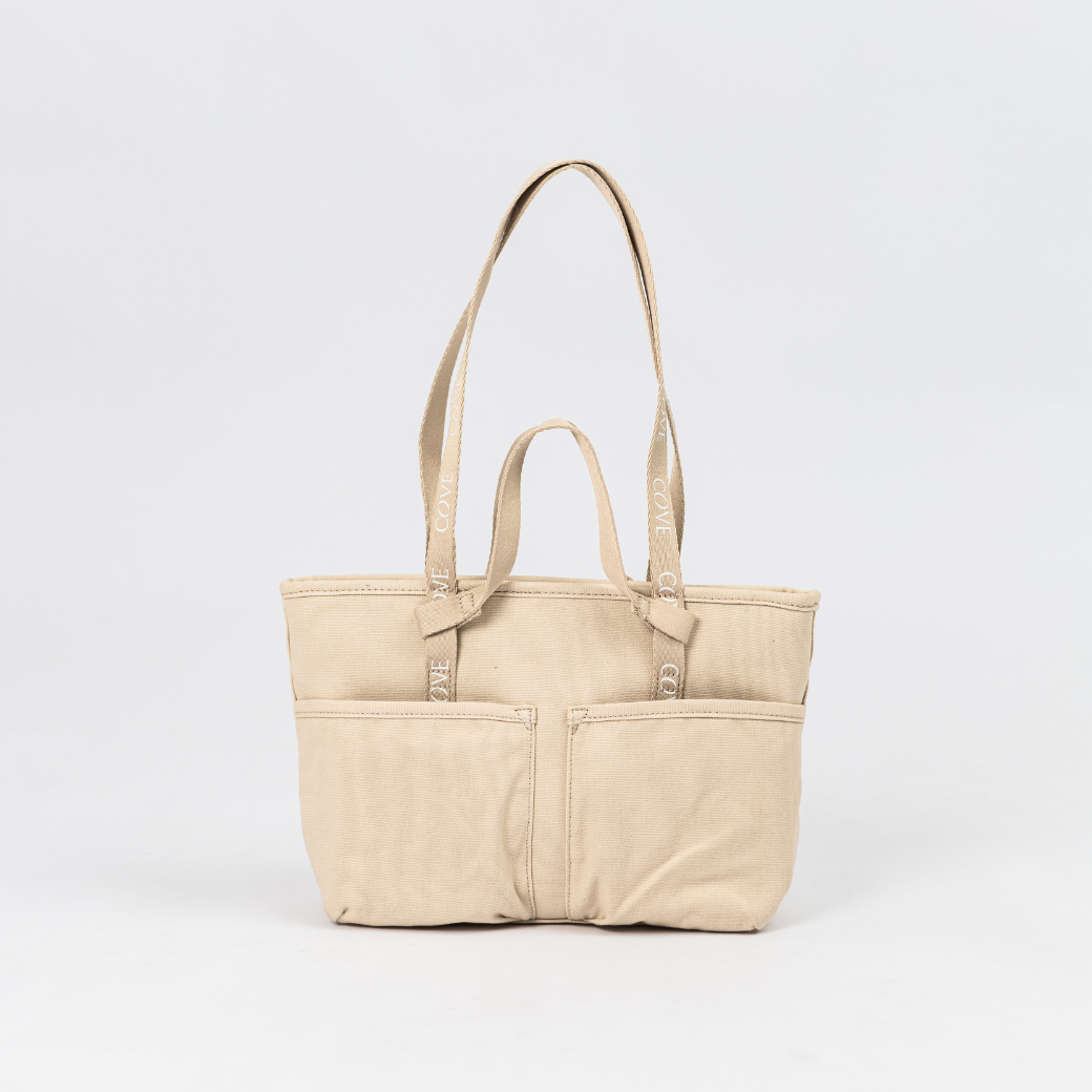 MiniTrip Canvas Tote – กระเป๋าผ้าแคนวาส ขนาดเล็ก ใส่ iPad 11 นิ้ว